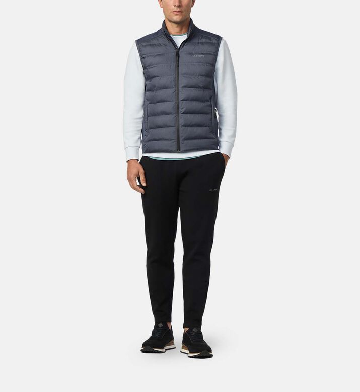 Full-zip Front Sleeveless Puffer Vest