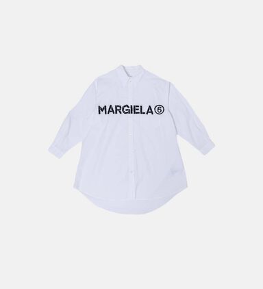 A-shape Poplin Shirt Dress