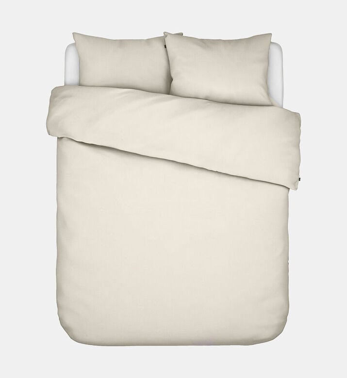 Home Deco and More Lima Cotton Sateen Fitted Sheet, Beige, 120x200x30-cm, Packshot View