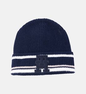 قبعة صوف غير رسمية محبوكة