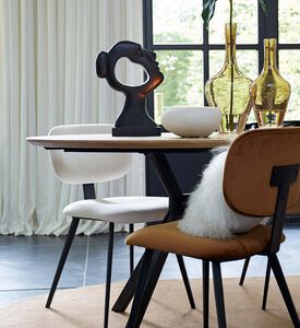 وسادة مستديرة من قماش إلفين