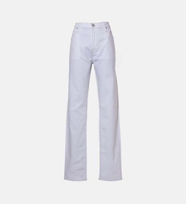 Straight-leg 5-pockets Denim Pants