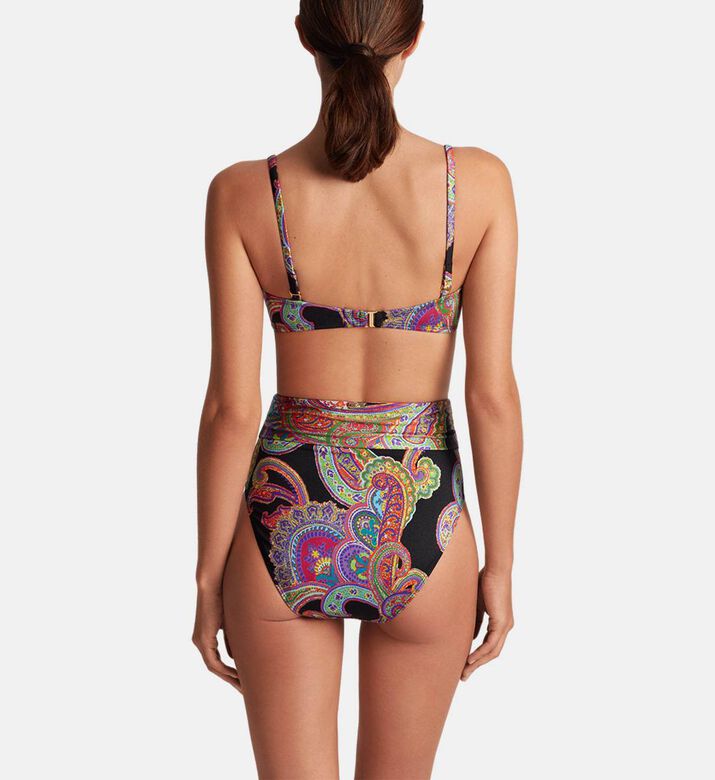 قطعة بيكيني علوية بطبعة بيزلي