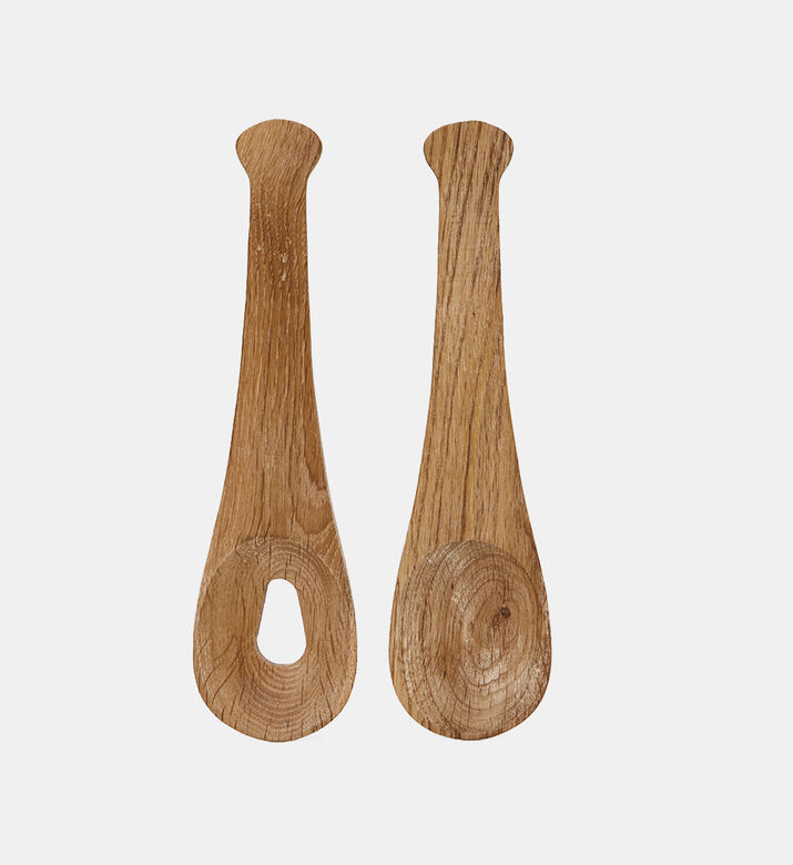 Nature Oak Salad Servers 2-piece Set