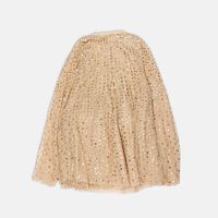 Raindrop Smocked Flared Dress