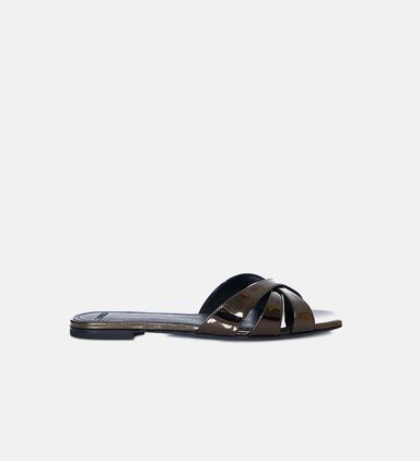 Nerea Leather Flat Heel Sandal