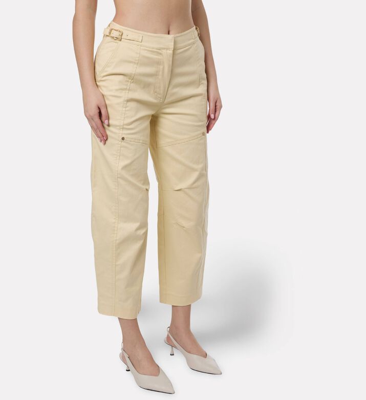 Cult Gaia Maddy Ankle-length Cargo Pants, Model View