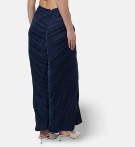 Cult Gaia Pleated Asymmetrical Flared Skirt, Model View
