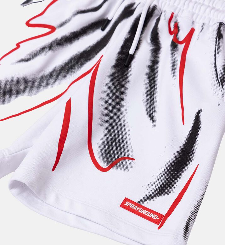 Black Shadows Printed Shorts