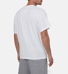 MM6 Key-print Crewneck T-shirt, Model View