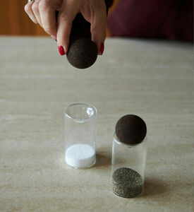 برطمان ملح وفلفل ناتشور بسدادة