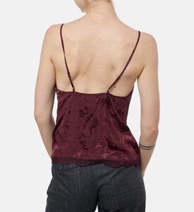 Zadig et Voltaire Lace-detail Sleeveless V-neck Top, Model View