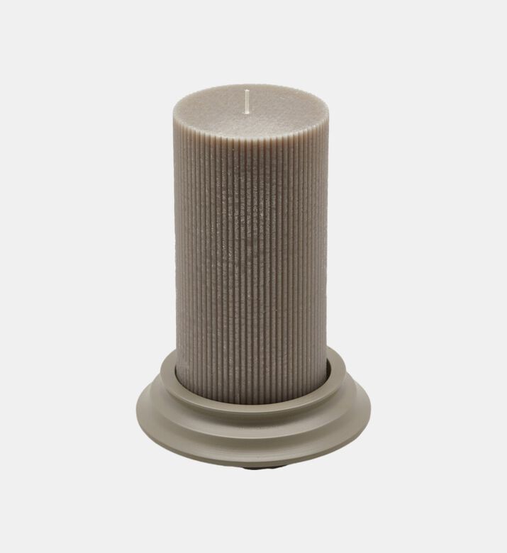 Dorica Wide Base Long Candle