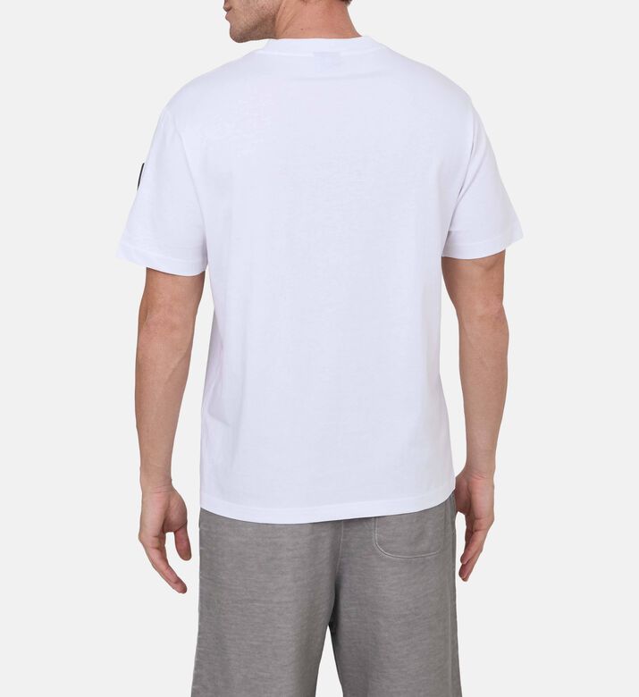 Silicone Logo-patch Short-sleeve T-shirt