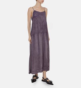 Pleated Sleeveless Maxi Dress