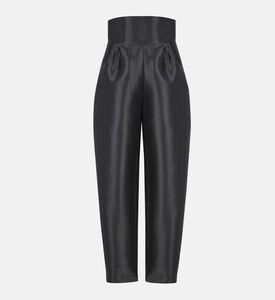 بنطال كلاسيكي عالي الخصر