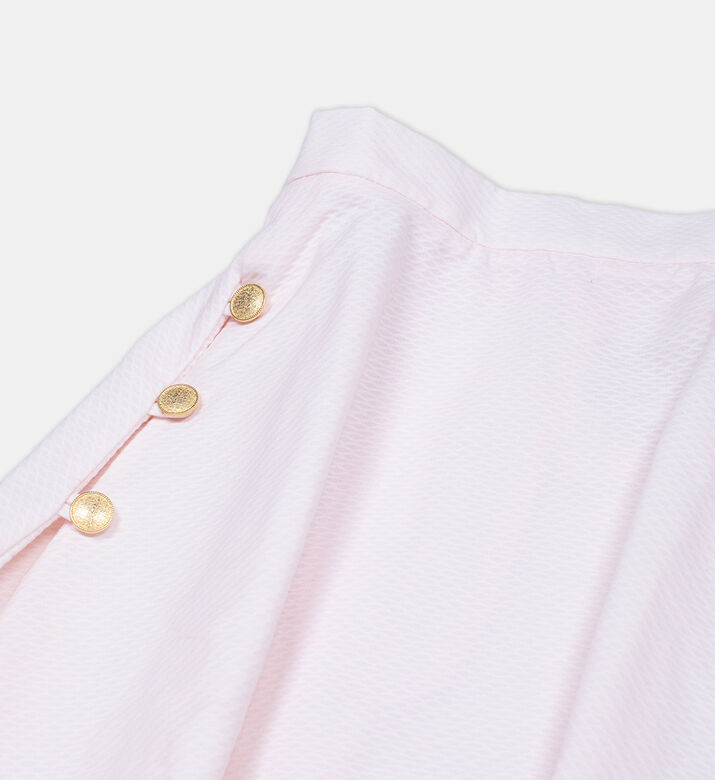 تنورة بوردة مبهجة للبنات الصغيرات