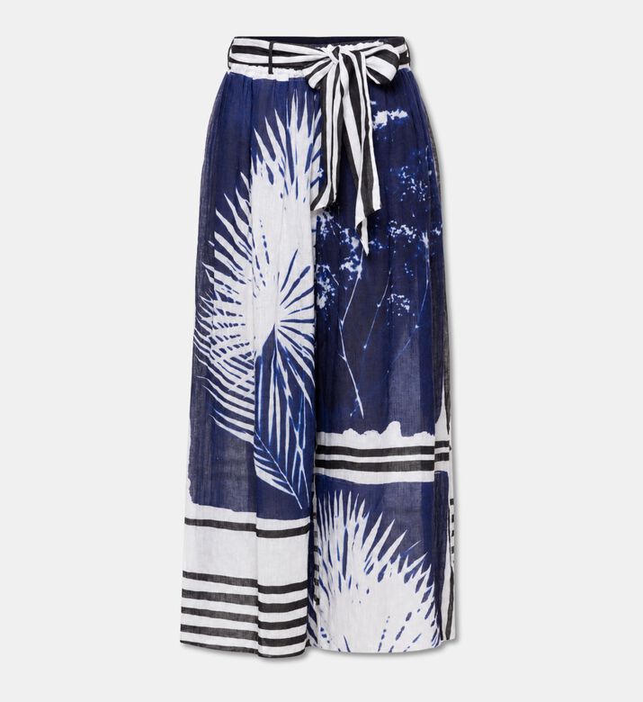 Mes Demoiselles Cilos Linen Loose Printed Pants, Packshot View