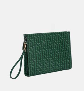 حقيبة كلاتش كادي جلد نباتي بسحّاب