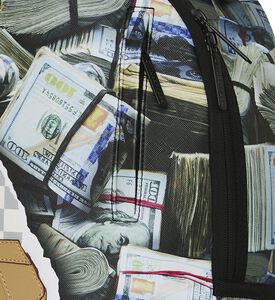Sprayground Backpack Dlxsv Cream Check, Packshot View
