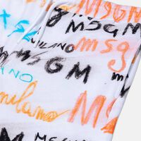 Logo Print Fleece Bermuda Shorts