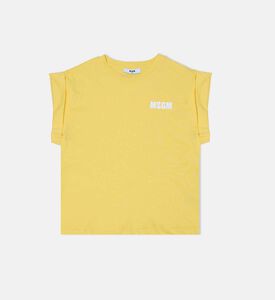 تيشيرت قطن جيرسيه بطبعة شعار