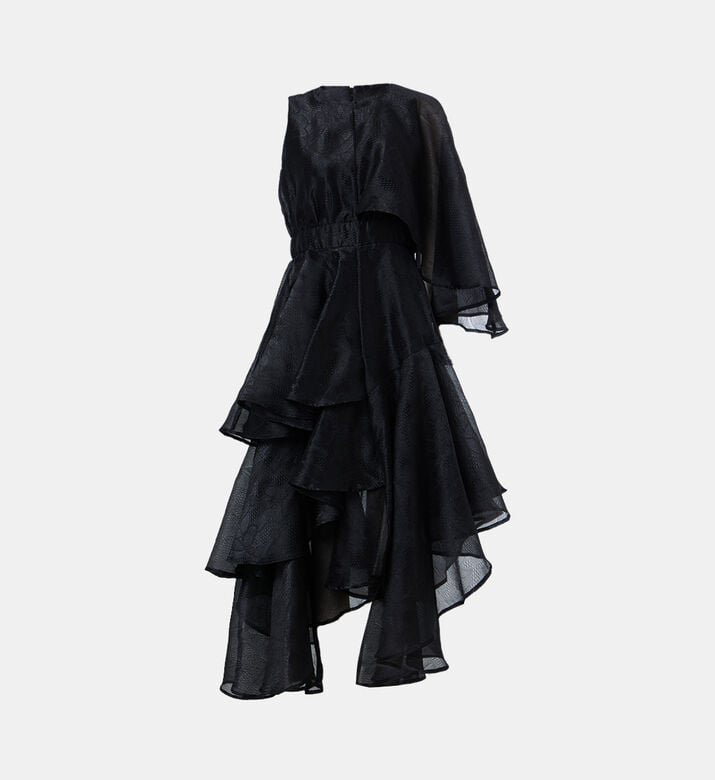 Asymmetrical Tiered Dress