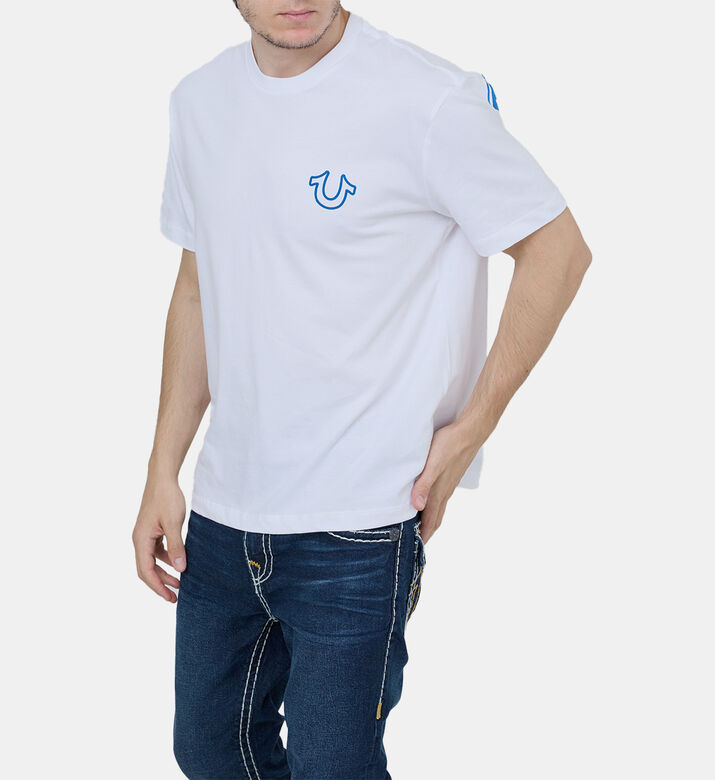 Logo Overseam Puff T-shirt