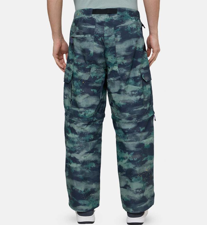 بنطال كارجو ديناميكي للرياضيين بمزيج قطن