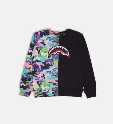 Camo 100 Split Sweatshirt