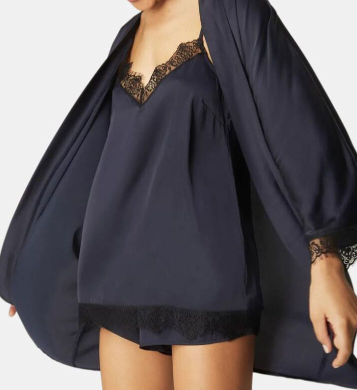 Satin Secrets Night Kimono