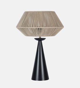 Home Deco and More Machaal Jute Shade Table Lamp, Packshot View