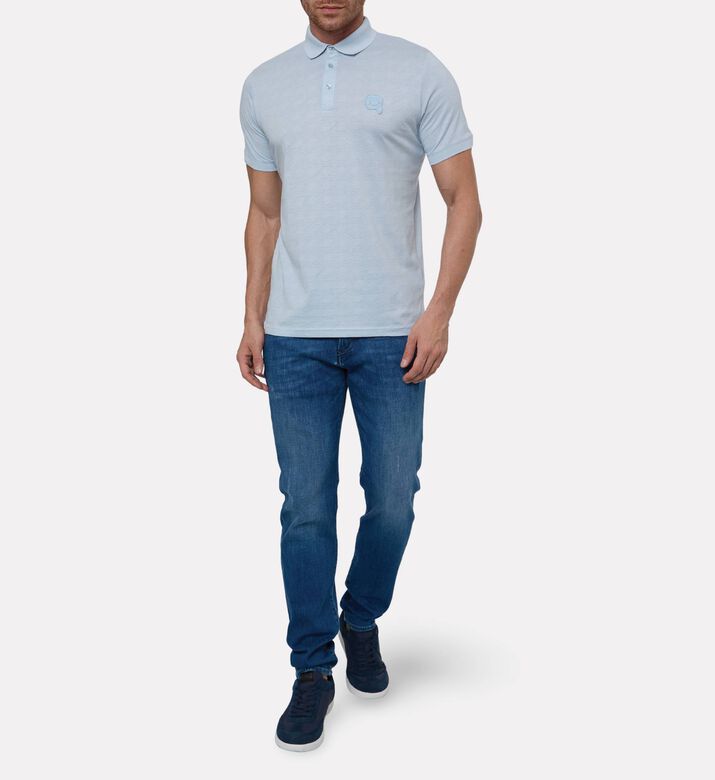 Karl Lagerfeld Karl Lagerfeld Ikon Polo Shirt, Model View