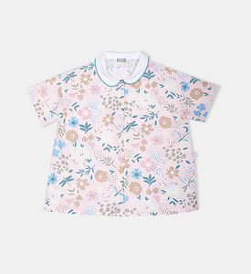 تيشيرت للبنات الصغيرات بطبعة