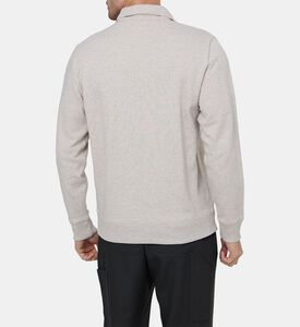 Half-zip Closure Sweatshirt