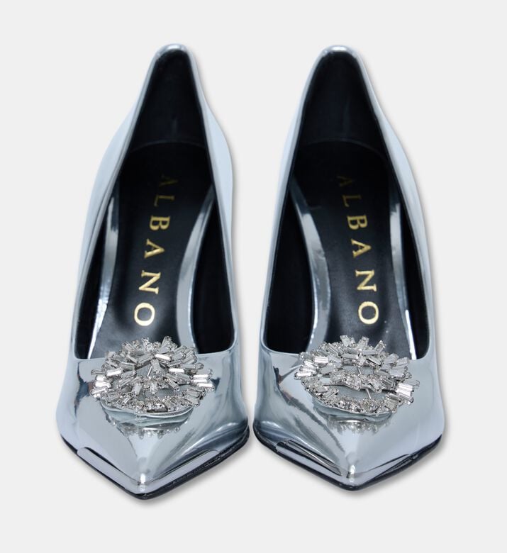 Albano Shoes Specchio, Silver, Eu-41, Packshot View
