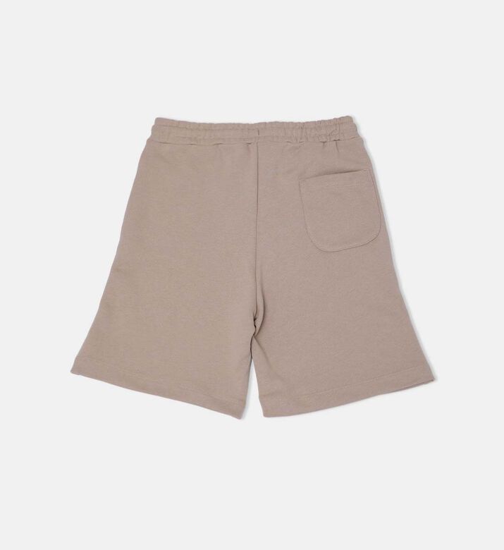 Elasticated Drawstring Fleece Bermuda Shorts