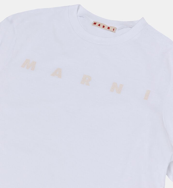 Cotton Contrasted Logo-print T-shirt Cotton Contrasted Logo-print T-shirt