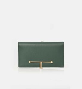 Strathberry Melville Street Large Wallet, Green, Packshot View