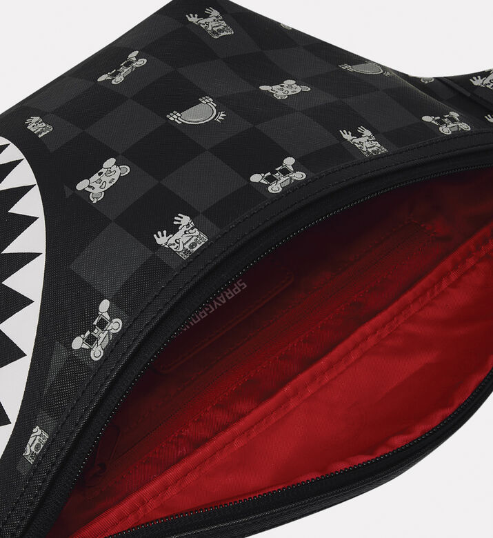Sprayground Peeking Check Toiletry Brick, Packshot View