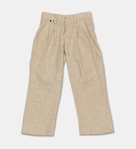 Boss Linen Tailored Trousers, Packshot View