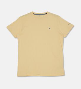 Hackett London Logo-embroidery Short-sleeve T-shirt, Yellow, 13y, Packshot View