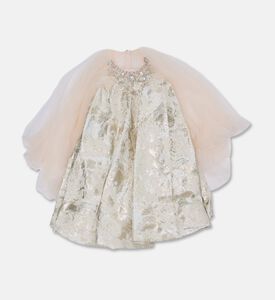 Maison Ava Dress, Ivory, 8y, Packshot View