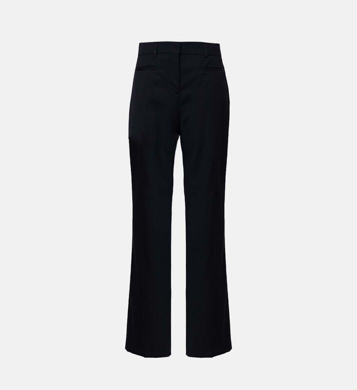 Crepe Tailored-fit Trousers