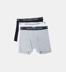 Logo-waist 3-piece Boxers Set Logo-waist 3-piece Boxers Set