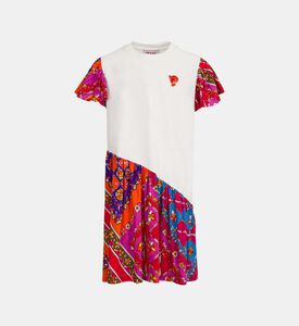 فستان تونيك مرقع