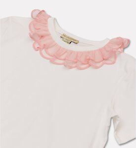 Stella McCartney Tulle Ruffled Collar Top, Packshot View