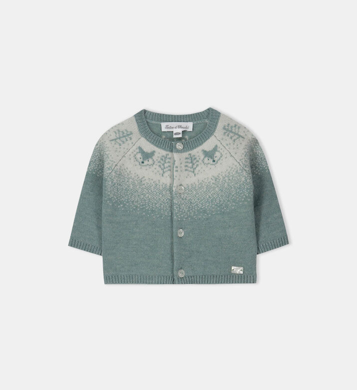 Fox Illustration Cardigan