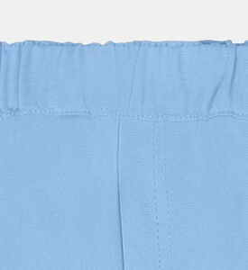 شورت برمودا بطبعة لوغو بزهرة