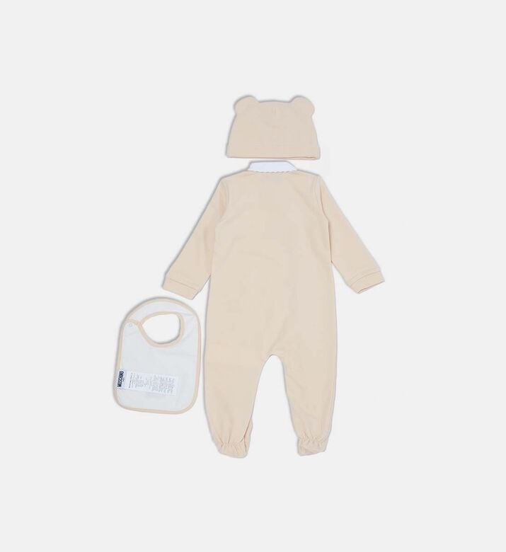 Moschino BKT Babygrow 3-piece Set, Packshot View Moschino BKT Babygrow 3-piece Set, Packshot View